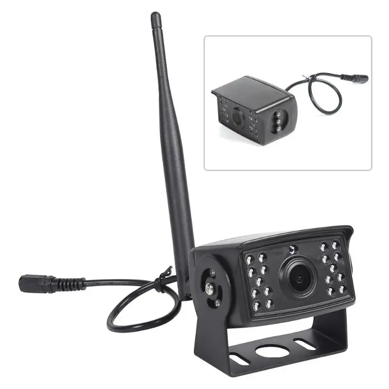 

WiFi Backup Rear View Camera Plastic Cement Wireless Reversal Portable Bus Truck Reversing Camera for iOS Android 12-30V