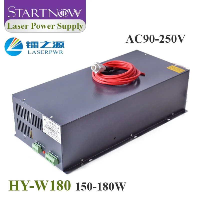 

HY-W180 Laser Power Supply 180W Source Device 110V 220V For CO2 Laser Tube Cutting Engraving Machine Parts