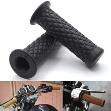 Универсальный 7/" 22 мм Ретро резиновая мотоциклетная ручка 8 цветов доступны для HONDA CBR600RR CBR900RR CBR929RR CBR1000RR CBR1100XX