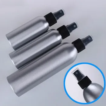 

Hot 1pc 30ml 50ml 100ml Aluminium Spray Atomiser Bottle Refillable Empty Bottles Black Pump Atomizer Cosmetic Packaging Tool