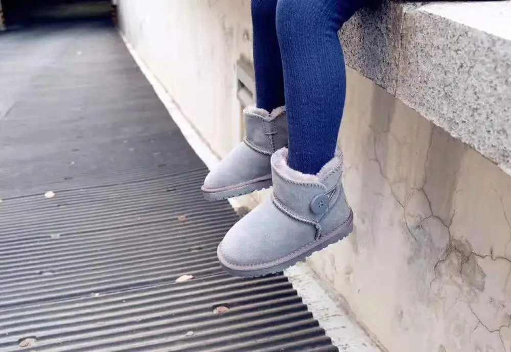 

Adult and kids booties 2019 winter new non-slip warm boots
