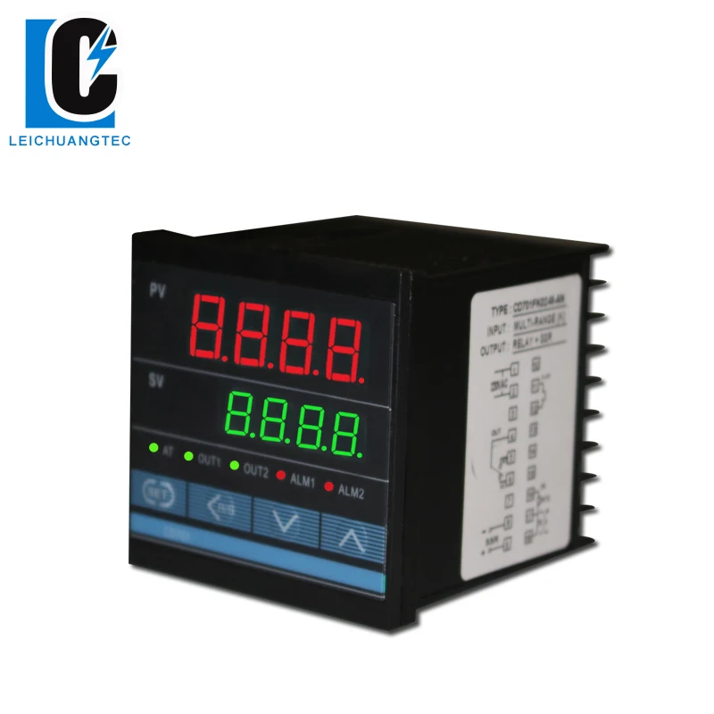 

TC/RTD Input CD701 Industrial intelligent PID temperature controller, 72*72mm，SSR/Relay/4-20mA/0-10V output