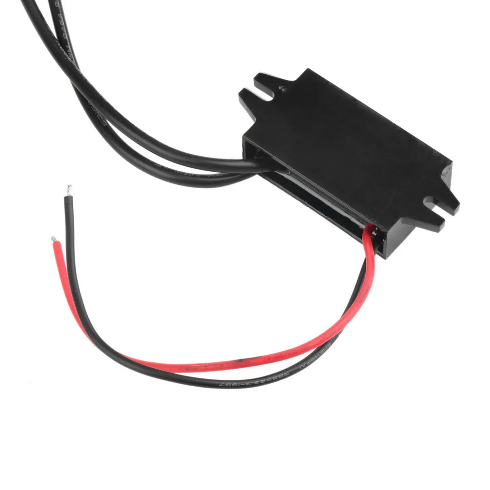 1 шт. DC преобразователь модуль 12 В до 5 В 3A 15 Вт Duble USB выход адаптер питания Лидер продаж