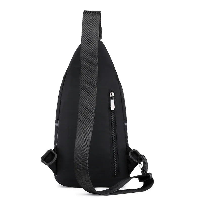

Fashion Men Chest Bag Waterproof Nylon Bag Large Capacity Outdoor Sports Shoulder Bag Light Casual Messenger Backpack