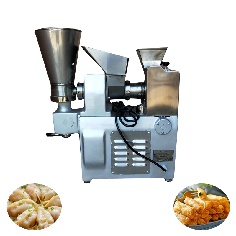 

Vertical Dumpling Making Machine make Fried Dumpling/Samosa/Spring roll 3600pcs/h