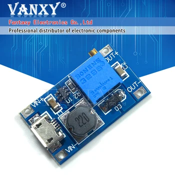 

5pcs dc-dc step up buck 2A boost module LM2577 DC-DC boost module wide input voltage 2 / 24V liter 5/9/12 / 28V