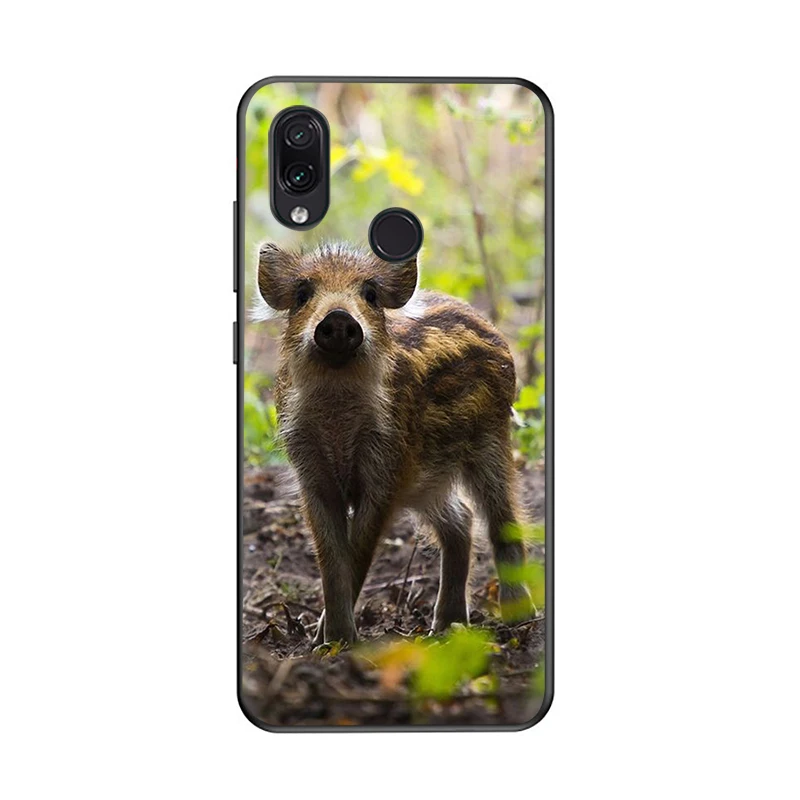 EWAU дикий кабан Мягкий силиконовый чехол для телефона для Xiaomi Redmi Note 4 4X5, 6, 7, 8 Pro 5A Prime - Цвет: B3