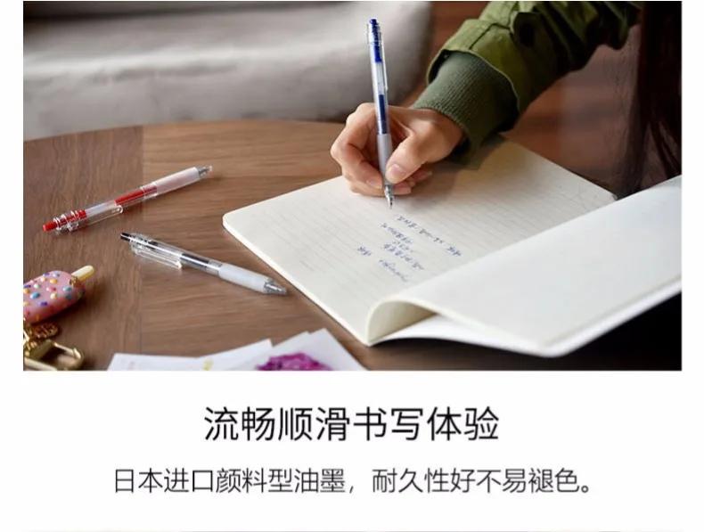 Xiaomi Mijia Kaco 1 шт. нейтральная ручка гелевая ручка маркер-хайлайтер 0,5 мм 3 цвета для осмотра офиса кабинета