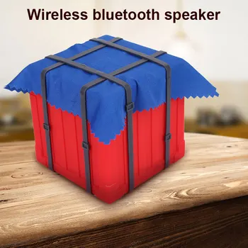 

Portable Wireless Bluetooth Speaker Waterproof Subwoofer Bass AUX USB Music Player Loudspeaker Sound Box Microphone Travel 3.5mm