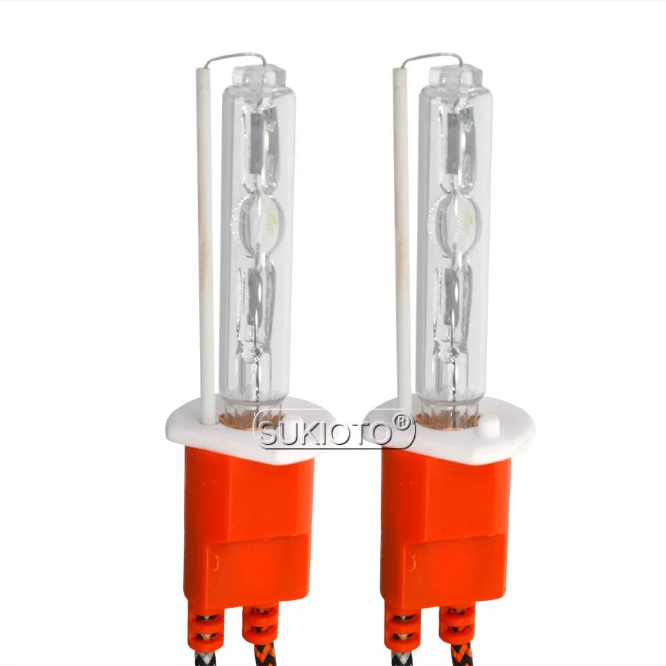 SUKIOTO 2PCS 24V 75W 100W 150W hid xenon bulb H7 5000K H1 H3 4300K 6000K Spare lamp replace high power bright car front lights (2)
