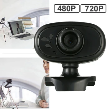 

USB2.0 Webcam Camera Web Cam Video Calling With Mic For PC Desktop Computer