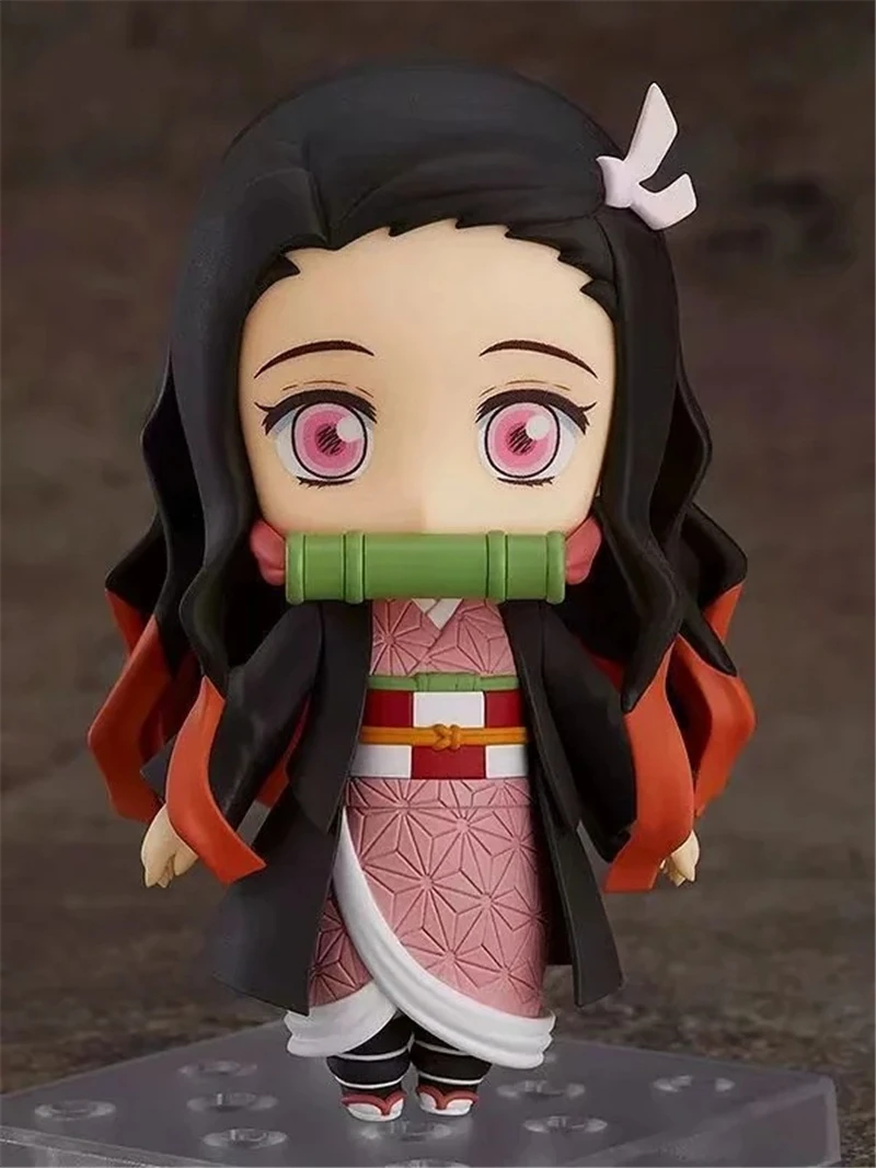 Cute Anime Demon Slayer Kimetsu No Yaiba Kamado Nezuko 1194 Pvc Action Figure Collectible Model Kids Toys Doll 10cm Action Figures Aliexpress