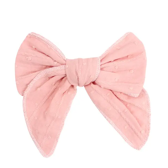 Elegant Chiffon Big Bow Spring Hair Clip Fashion Print Floral Hair Barrette For Women Girls Sweet Hairclip Hair Grip Accessories type 012