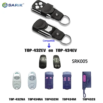 

Blue Light 433.92 Mhz Duplicator Copy Remote Control For TOP 432A TOP432NA ALIZE EM2C Universal Garage Door Gate Belt Key