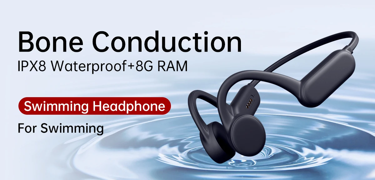 For Xiaomi Sony Wireless Earphone Bone Conduction Bluetooth 5.0 Headphones Handfree Sports Stereo MP3 IP66 Waterproof Headsets