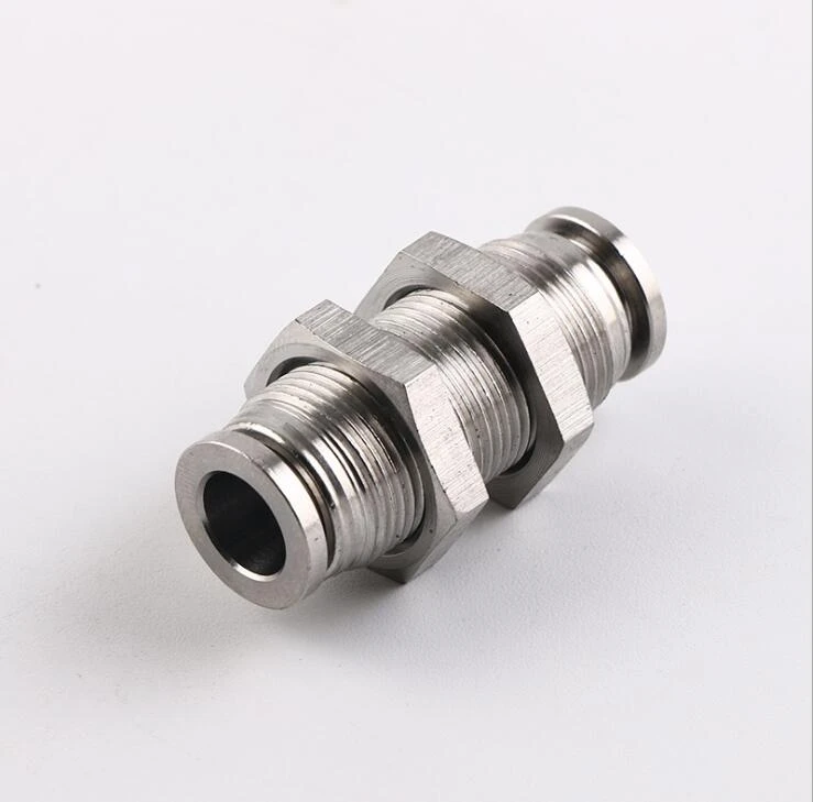 1/4 OD Push to Connect Straight Union Reducer Fitting 5/16 OD 1/4 OD Push to Connect Straight Union Reducer Fitting 5/16 OD