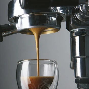 

Portable Coffee Bottomless Filter Professional Espresso Coffee Machine Accessories With Wood Handle Filters Basket