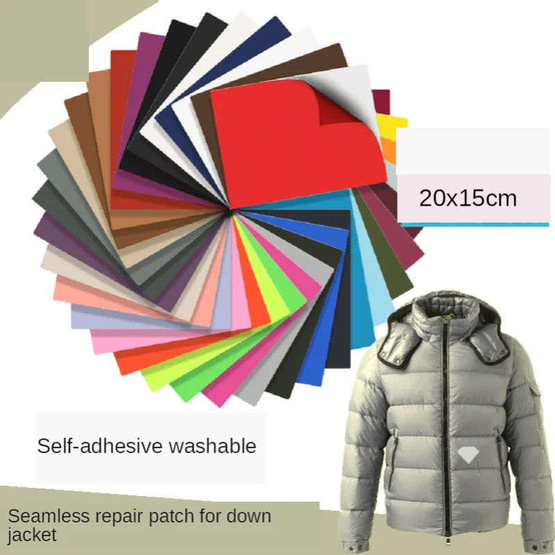 vanzlife Adhesive to repair the down jacket ski-wear, buiter non-trace  repair hole patch affixed cloth design decals from seam - AliExpress