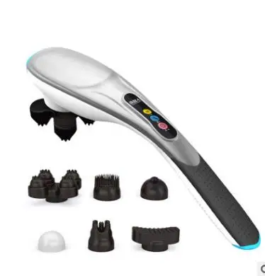 

Wireless charging massage stick to send the elderly electric cervical vertebra shoulder and leg multi-function body hammer vibra