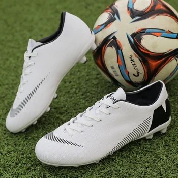 

Football Shoes Men Turf Spikes Football Boy Women Outdoor Athletic Trainers Sneakers Adults Brand Professional Soccer Futbol
