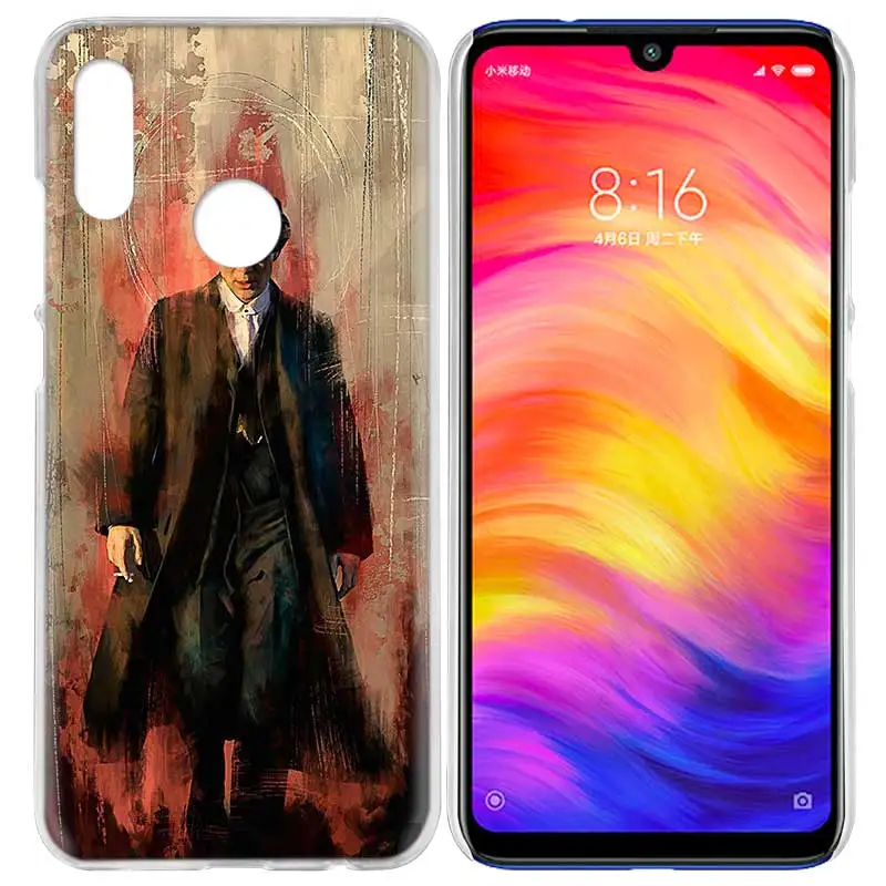 Чехол для Xiaomi Redmi Note 7 7A фотоаппаратов моментальной печати 7S 6 6A 5 Y3 K20 mi 8 до 9 лет CC9 CC9E A1 A2 A3 играть F1 Lite Pro Plus Чехлы для телефона с принтами "острые козырьки: Томми Шелби" ТВ мило