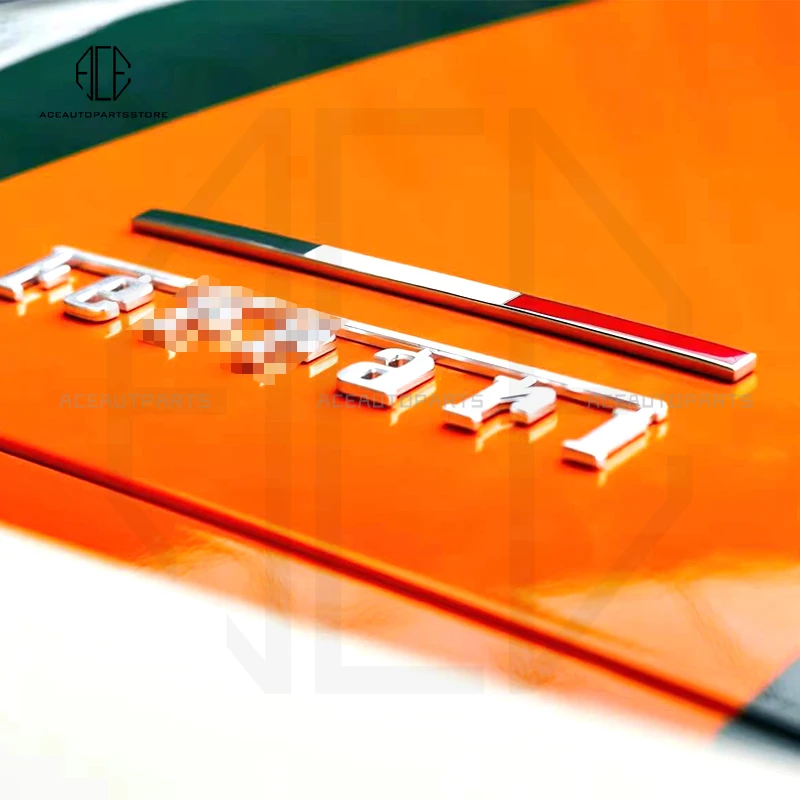 Женский значок с итальянским флагом Ferrari эмблема для заднего капота
