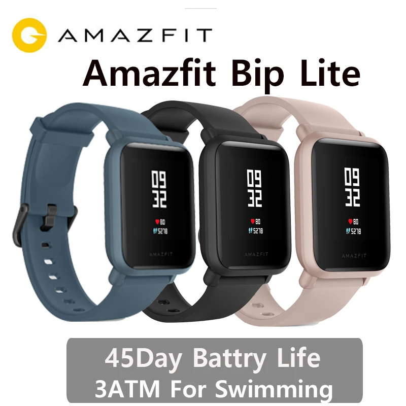 amazfit bip and bip lite