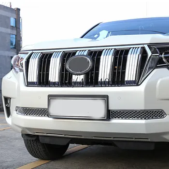 

For Toyota Land Cruiser Prado J150 150 Car Front Grill Middle Net Trims Decorative Interior Accessories 2018 2019