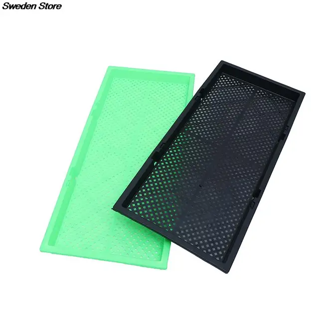 Műanyag Növekvő Tálcák Táplálkozási Tál Vetőmag Tálca Palánta Indító Üvegházhatású Hidroponikus Palánták Növényi Csírázás Forró