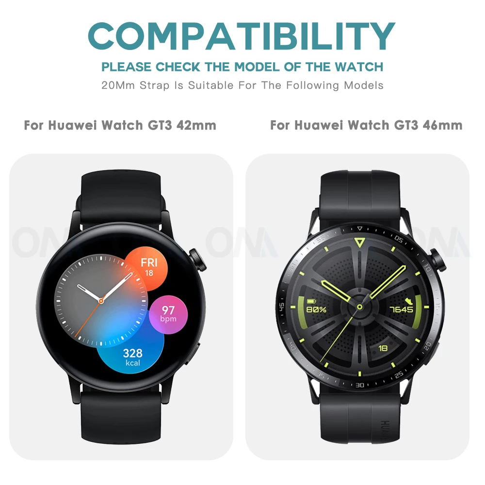 Huawei Watch GT3 ремешок для GT 2/3 42 мм 46 мм/Honor Magic watch 2 Band  Smartwatch Браслет спортивный ремешок для часов | Электроника | АлиЭкспресс
