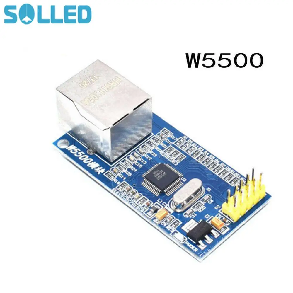 W5500 Ethernet сетевые модули TCP/IP 51/STM32 SPI интерфейс для Arduino синий|Аксессуары