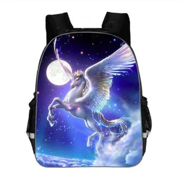 

13/16 Inch Children School Bags Cartoon Rainbow Unicorn Primary Backpacks Boy Girl Kids Satchel Schoolbag Backpack