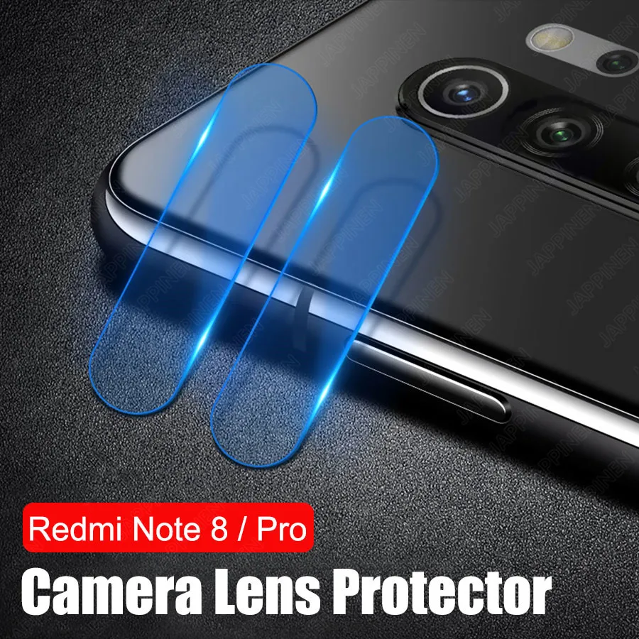 

2Pcs Back Camera Lens Tempered Glass Screen Protector Clear Film For Xiaomi Redmi Note 7 8 Pro