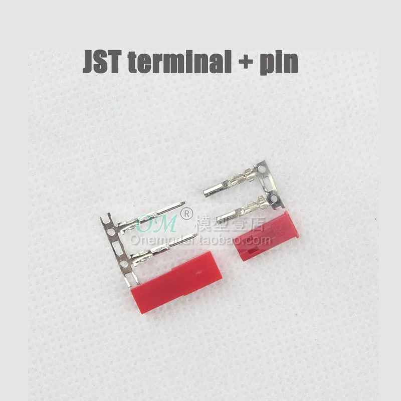 M./-20set JST terminal DIY aerial model lithium battery ESC transmission connector / + pin without wire | Игрушки и хобби