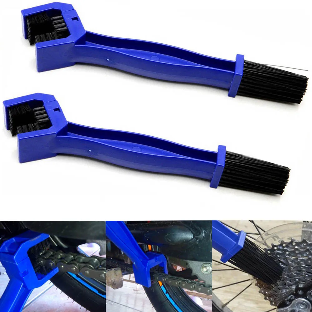 

Cycling Motorcycle Chain Brush Bicycle Chain Cleaner Gear Grunge Brush Cleaner Outdoor Scrubber Tool