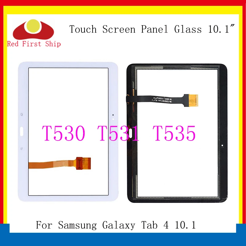 10 шт./лот для Samsung Galaxy Tab 4 7. 0 T530 T531 T535 сенсорный экран дигитайзер панель Стекло