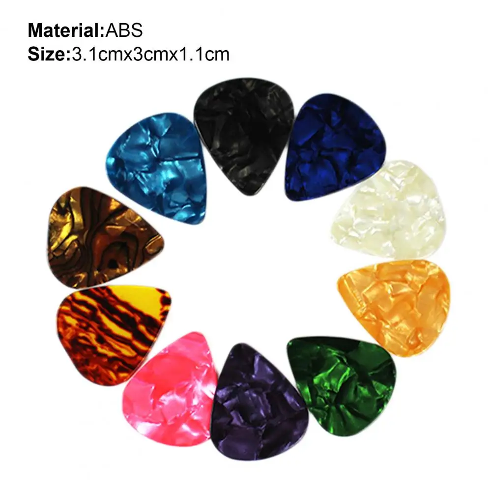 10pcs Guitar Pick Colorful Long Life Love Heart Universe Planet Guitar Plectrum guitar accessories