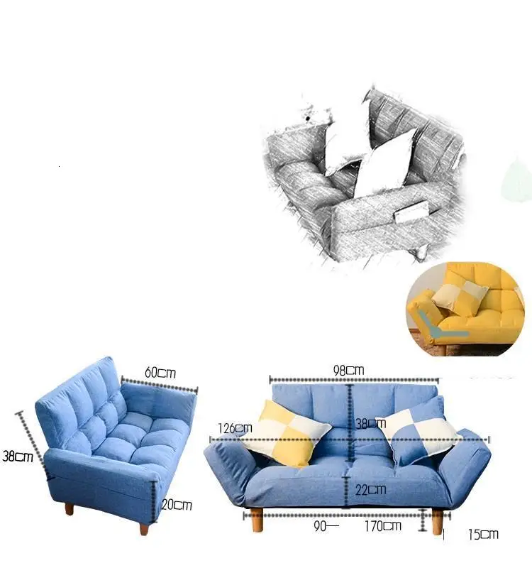 Meuble демисезонная секционная пуховка для модерна Meubel складной Sillon Divano De Sala Mobile Mueble набор мебели для гостиной диван-кровать