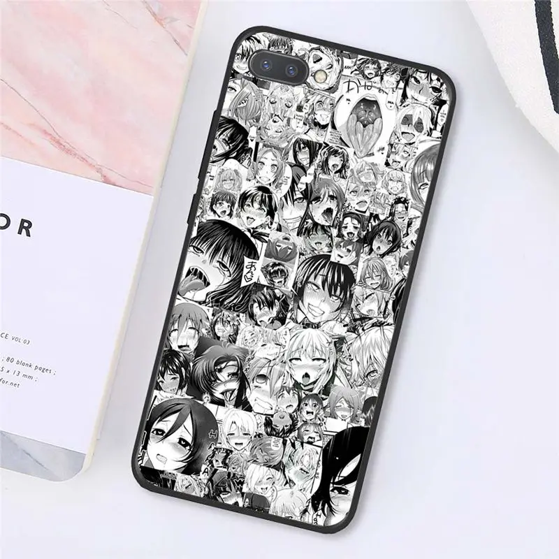MaiYaCa аниме девочка мультфильм чехол для телефона Япония милый лица чехол для телефона для huawei смартфона Honor 8X9 10 20 Lite 7A 8A 5A 7C 10i 20i View20