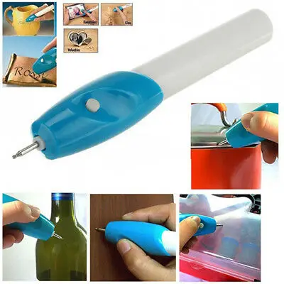 Electric engraver for wood glass iron decoration pen design 99 S0355 sent from Italy | Инструменты