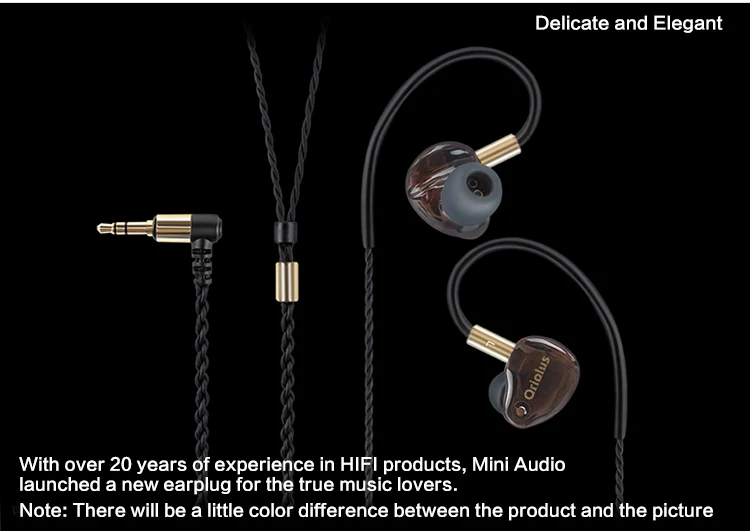 Oriolus наушники Finschi 1DD+ 1BA Hybrid technology Hifi Monitor In Ear