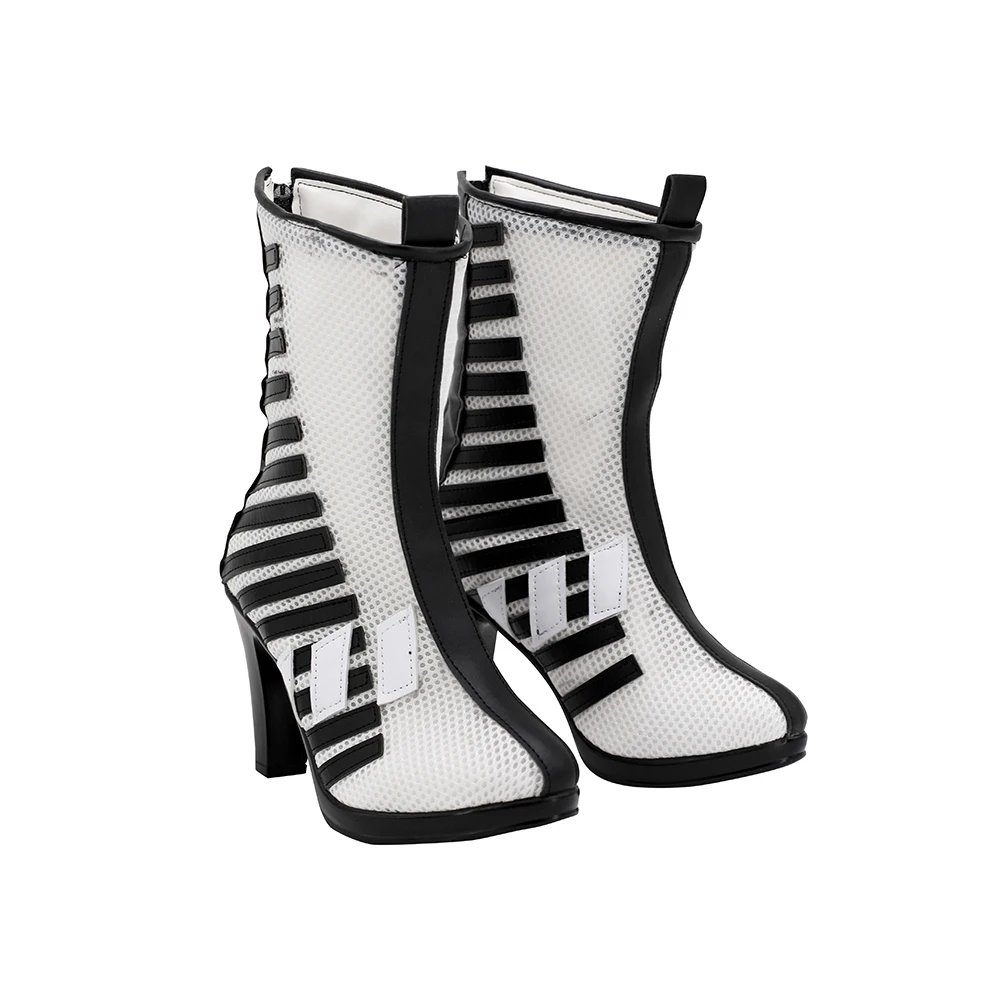 Birds of Prey: And the Fantabulous Emancipation of One Harley Quinn Cosplay Boots High Heel Shoes Custom Made for Unisex