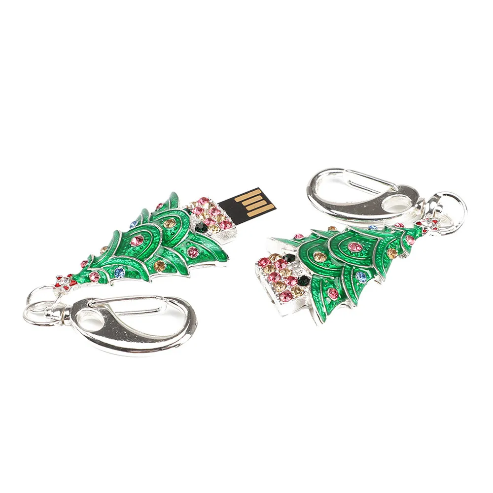 USB флэш-память USB DriveChristmas дерево 32 Гб 64 ГБ флеш-накопитель для хранения ключей цифровой u-диск Micro Sd Drive-L830