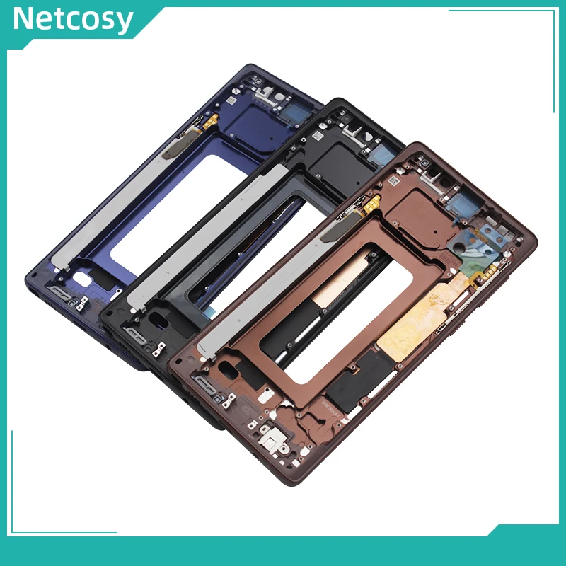 Netcosy средняя рамка Корпус Крышка Замена для samsung galaxy Note 9 N960 средняя пластина крышка шасси для samsung Note 9
