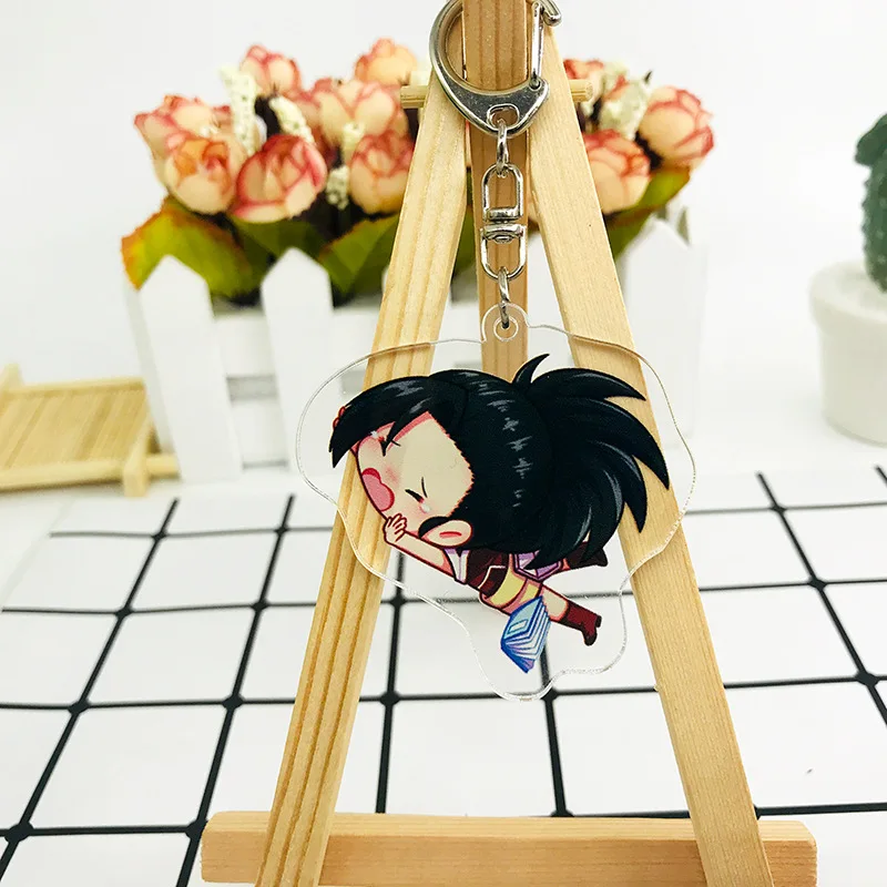 1 шт. аниме My hero academy Bakugo Katsuki Todoroki Shoto брелок Llavero - Цвет: see chart