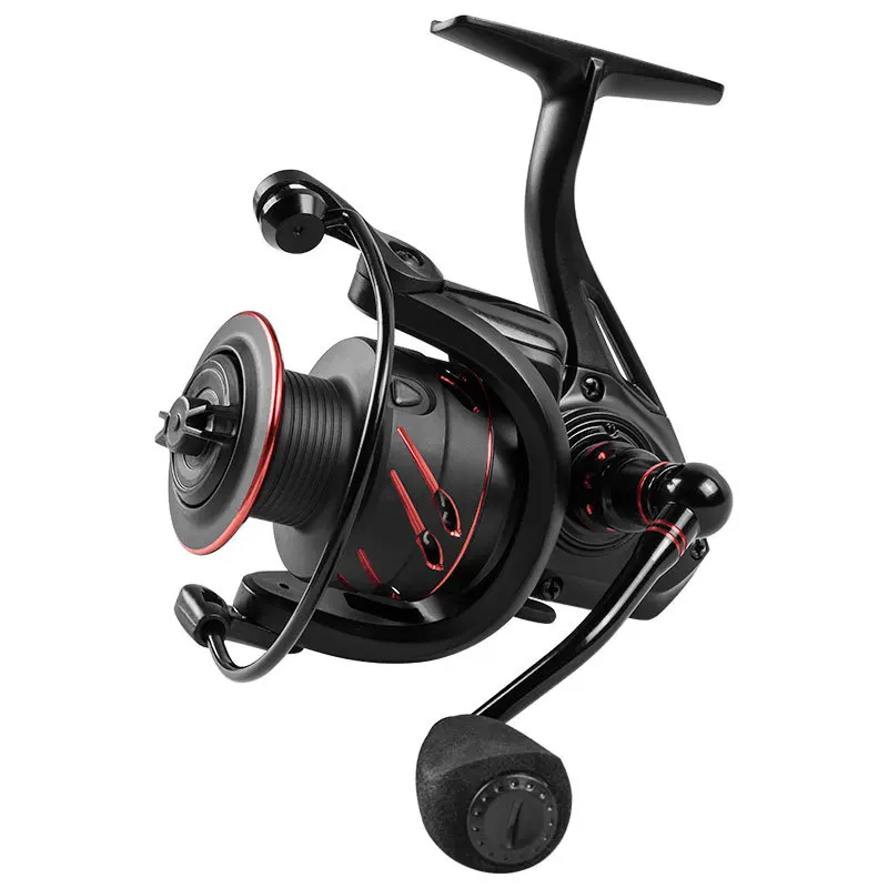 New Fishing Reel Full Metal Spool Spinning 5.0:1 Max Drag 10Kg Power Smooth Sea Carp Black | Спорт и развлечения