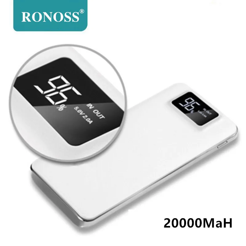 

Power Bank 30000mAh For Xiaomi Mi double USB PowerBank 30000mah Portable Charger External Battery Poverbank For iPhone Samsung