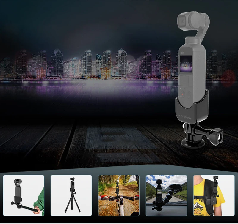 Sunnylife Карманный Ling 1/4 адаптер Ручной OSMO Карманный GOPRO многофункциональный удлинитель