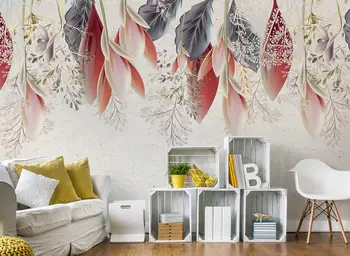 

[Self-Adhesive] 3D Flower Leaves 17261 Wall Paper mural Wall Print Decal Wall Murals