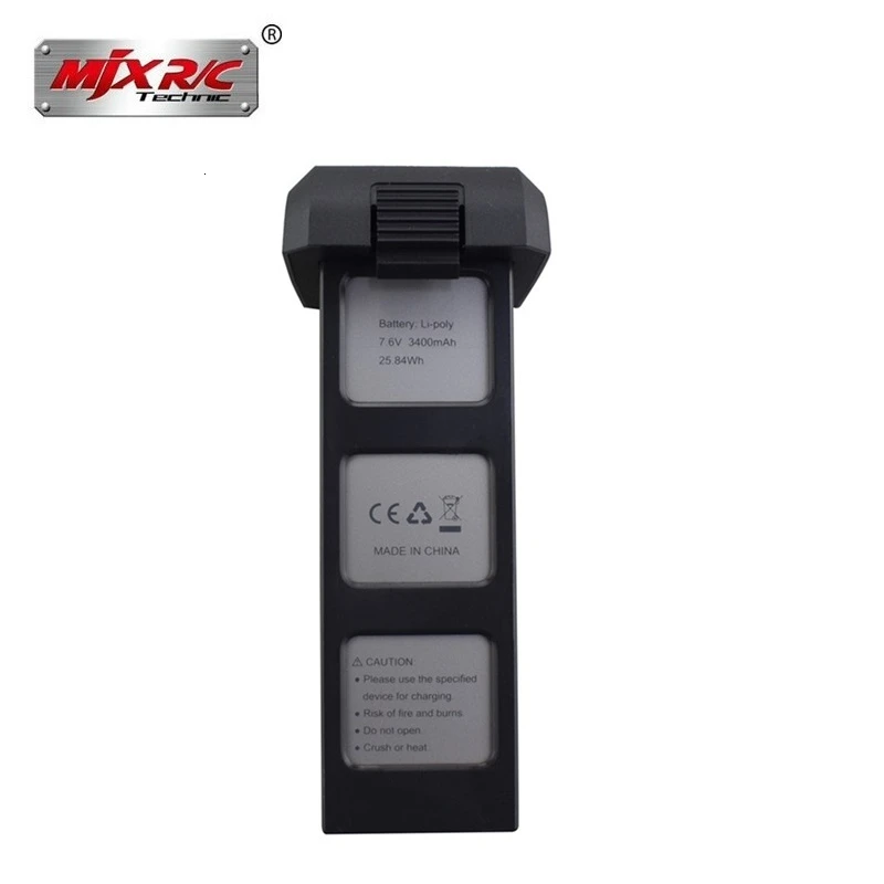 7 6 v 3400mah литий-полимерный Батарея/пропеллеров для квадрокоптера Mjx Bugs 4 Вт B4W